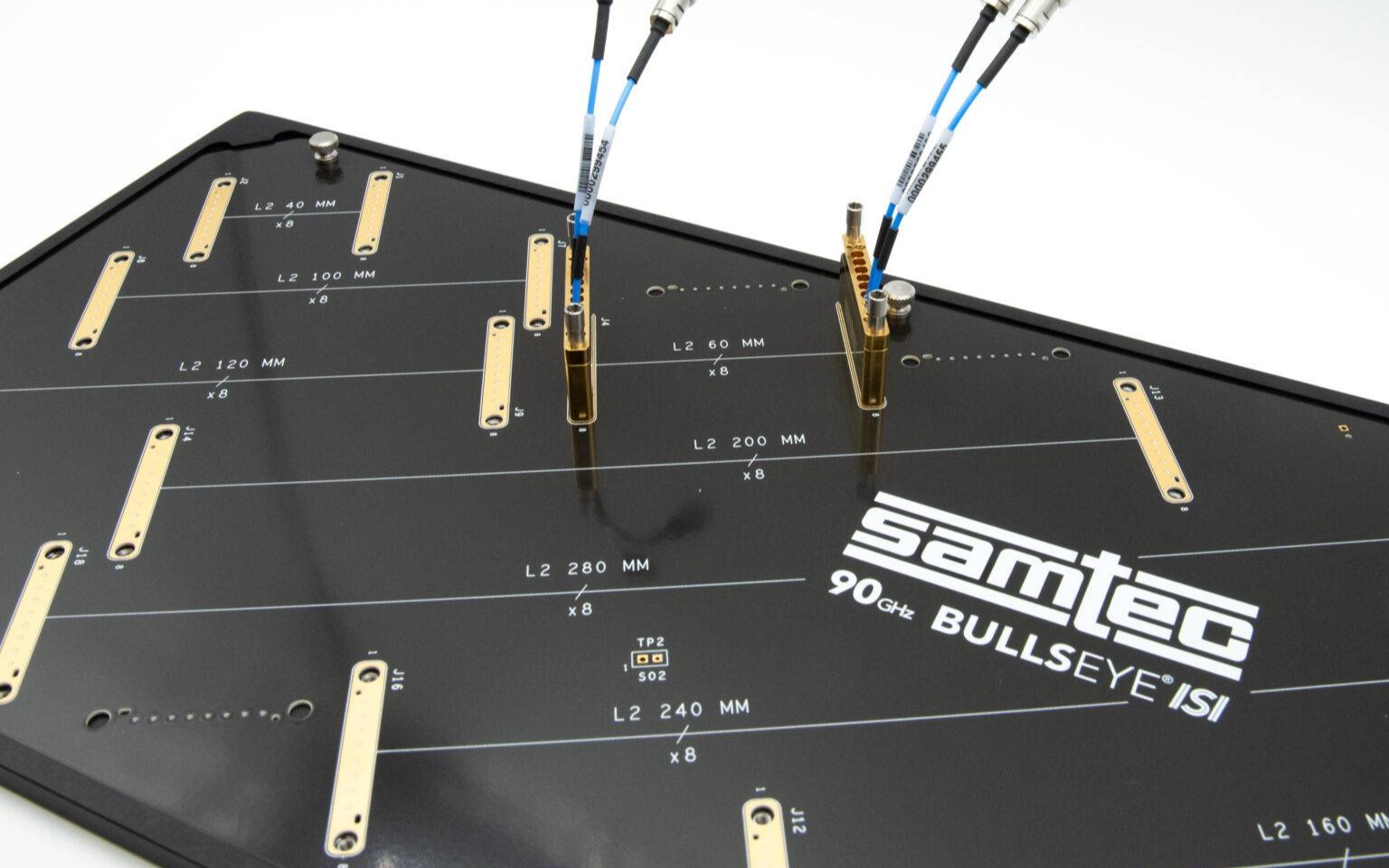 Samtec Introduces Bulls Eye® ISI Evaluation Boards for Simplified SerDes Testing