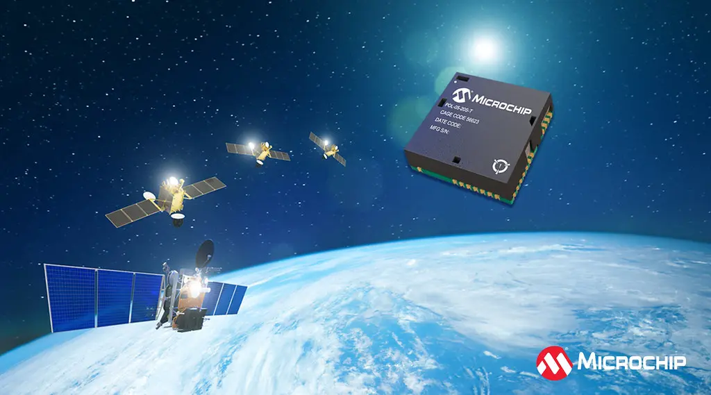 Microchip POL-05-20S-T radiation-tolerant 20 A GaN point-of-load converter for space electronics.