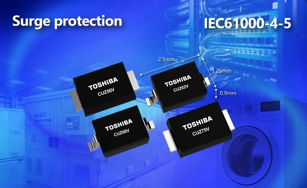 Toshiba CUZ Series Zener Diodes for 48 V Protection